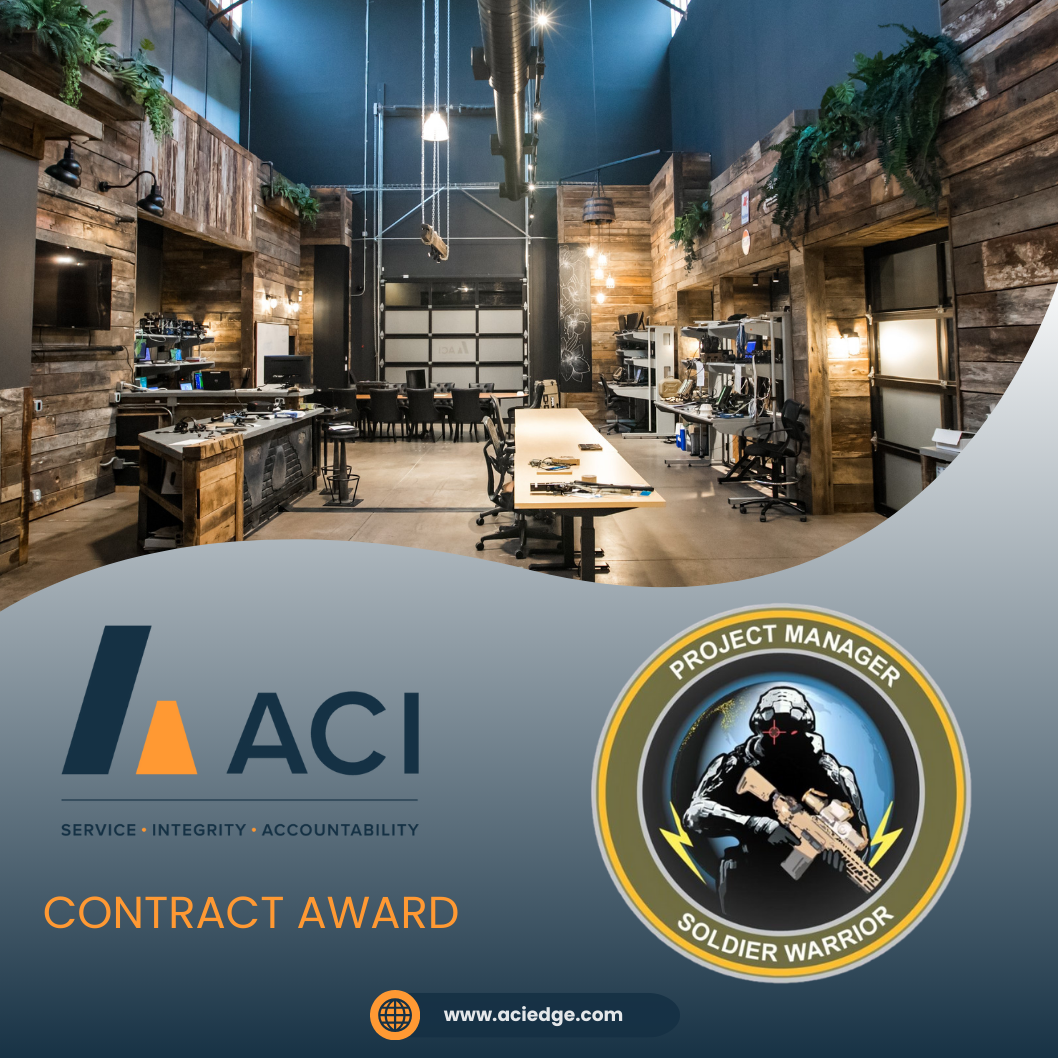 ACI Announces the Award Of the $276 Million Soldier Systems Development, Integration, Production Technical Services 2 (SDI-PTS2) Contract